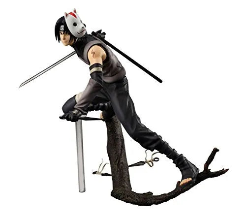 Naruto Shippuuden - Uchiha Itachi - G.E.M. - 1/8 - Anbu ver.ㅤ – MegaHouse – ActionFigureBrasil