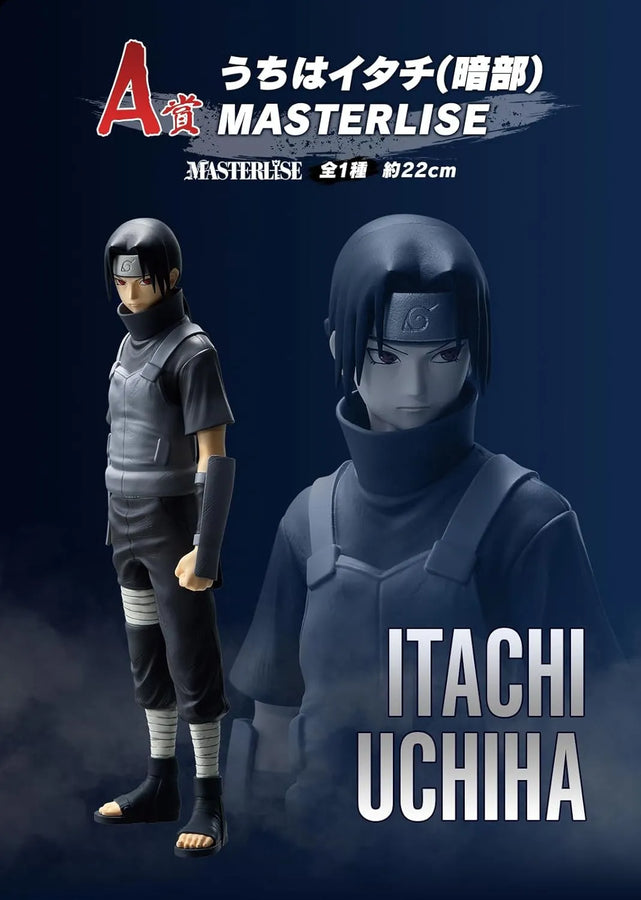 Naruto Shippuuden - Uchiha Itachi - Ichiban Kuji Naruto Shippuuden Kokoro o Utsusu Akaki Hitomi (A Prize) - Masterlise - Anbu (Bandai Spirits)ㅤ – Bandai Spirits – ActionFigureBrasil
