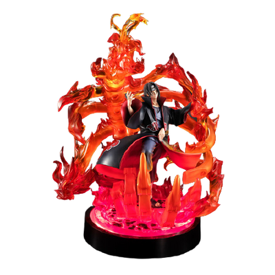 Naruto Shippuuden - Uchiha Itachi - Precious G.E.M. - Susanoo Ver., With LED base stand (MegaHouse) [Shop Exclusive]ㅤ – MegaHouse – ActionFigureBrasil