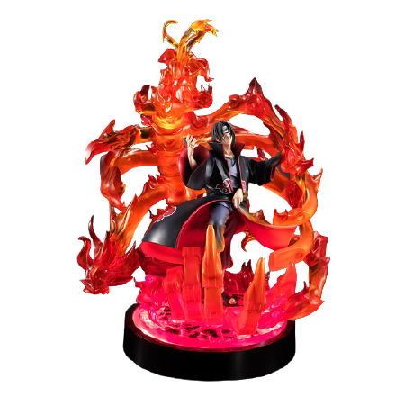 Naruto Shippuuden - Uchiha Itachi - Precious G.E.M. - Susanoo Ver., With LED base stand (MegaHouse) [Shop Exclusive]ㅤ – MegaHouse – ActionFigureBrasil