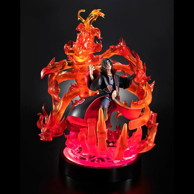 Naruto Shippuuden - Uchiha Itachi - Precious G.E.M. - Susanoo Ver., With LED base stand (MegaHouse) [Shop Exclusive]ㅤ – MegaHouse – ActionFigureBrasil