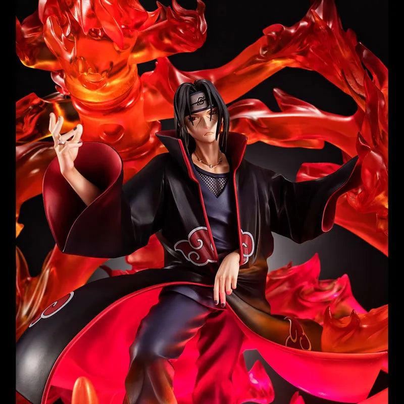 Naruto Shippuuden - Uchiha Itachi - Precious G.E.M. - Susanoo Ver., With LED base stand (MegaHouse) [Shop Exclusive]ㅤ – MegaHouse – ActionFigureBrasil