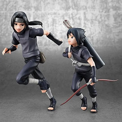 Naruto Shippuuden - Uchiha Itachi - Uchiha Sasuke - G.E.M.ㅤ – MegaHouse – ActionFigureBrasil