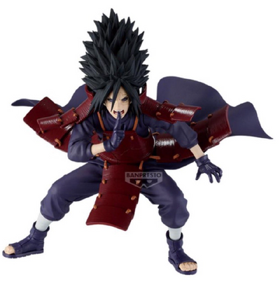 Naruto Shippuuden - Uchiha Madara Only - Vibration Stars (Bandai Spirits)ㅤ – Bandai Spirits – ActionFigureBrasil — ângulo diferente