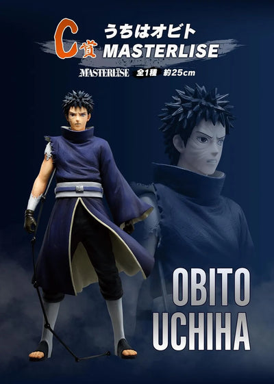 Naruto Shippuuden - Uchiha Obito - Ichiban Kuji Naruto Shippuuden Kokoro o Utsusu Akaki Hitomi (C Prize) - Masterlise (Bandai Spirits)ㅤ – Bandai Spirits – ActionFigureBrasil