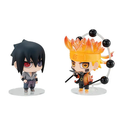 Naruto Shippuuden - Uchiha Sasuke - Chimi Mega Buddy! 003 - Ninkaitaisen Set (MegaHouse)ㅤ – MegaHouse – ActionFigureBrasil