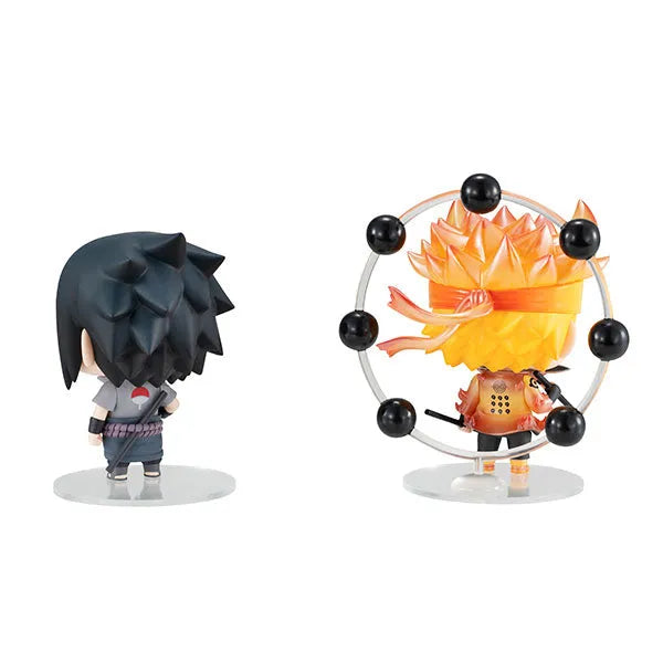 Naruto Shippuuden - Uchiha Sasuke - Chimi Mega Buddy! 003 - Ninkaitaisen Set (MegaHouse)ㅤ – MegaHouse – ActionFigureBrasil