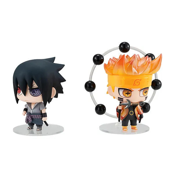 Naruto Shippuuden - Uchiha Sasuke - Chimi Mega Buddy! 003 - Ninkaitaisen Set (MegaHouse)ㅤ – MegaHouse – ActionFigureBrasil