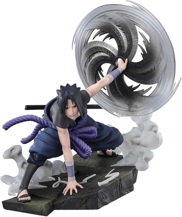 Naruto Shippuuden - Uchiha Sasuke - Chou Gekisen -Extra Battle- - Figuarts ZERO - The Light & Dark of the Mangekyo Sharingan (Bandai Spirits)ㅤ – Bandai Spirits – ActionFigureBrasil