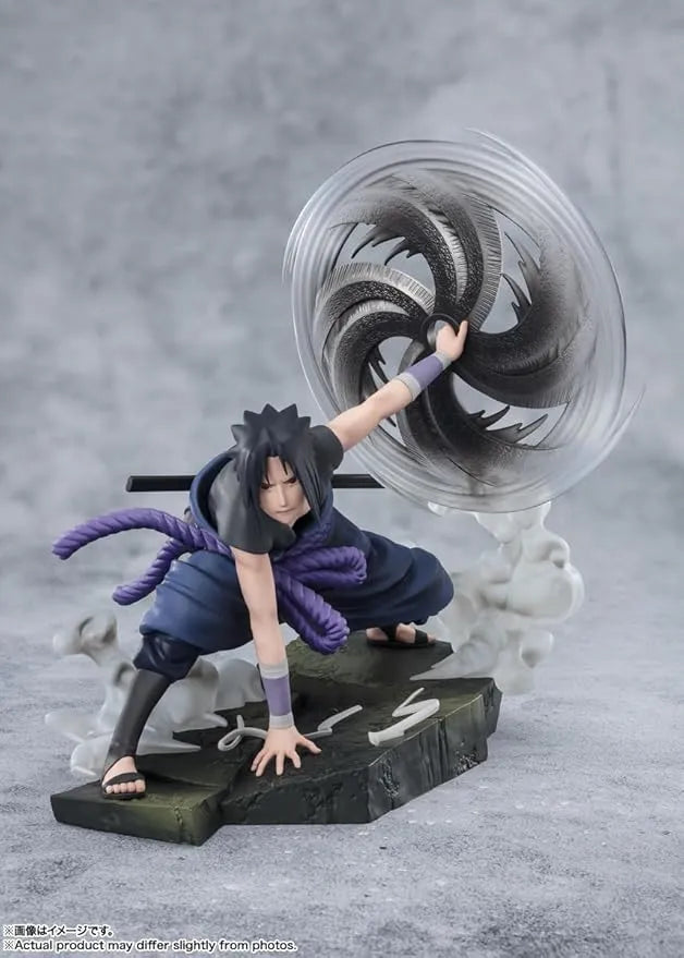 Naruto Shippuuden - Uchiha Sasuke - Chou Gekisen -Extra Battle- - Figuarts ZERO - The Light & Dark of the Mangekyo Sharingan (Bandai Spirits)ㅤ – Bandai Spirits – ActionFigureBrasil