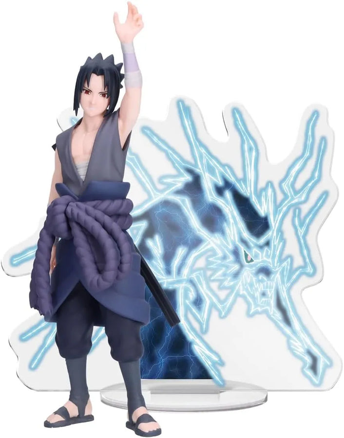 Naruto Shippuuden - Uchiha Sasuke - Panel Spectacle ~Tenkara Furu Kaminari~ (Bandai Spirits)ㅤ – Bandai Spirits – ActionFigureBrasil