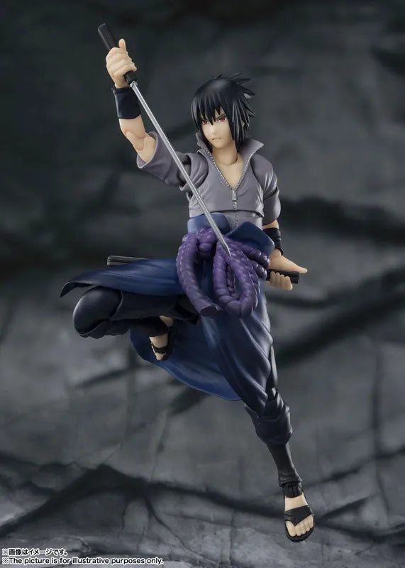 Naruto Shippuuden - Uchiha Sasuke - S.H.Figuarts - He who bears all Hatred (Bandai Spirits)ㅤ – Bandai Spirits – ActionFigureBrasil
