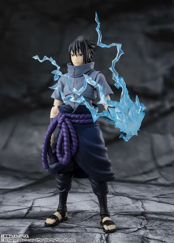 Naruto Shippuuden - Uchiha Sasuke - S.H.Figuarts - Solitary Shinobi (Bandai Spirits)ㅤ – Bandai Spirits – ActionFigureBrasil