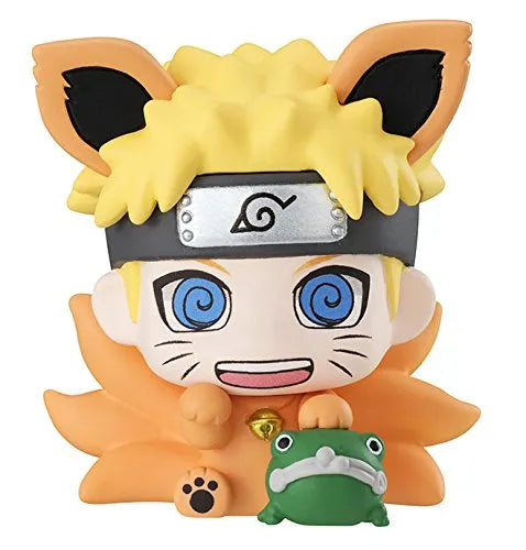 Naruto Shippuuden - Uchiha Sasuke - Uzumaki Naruto - Petit Chara Land - Maneki Kyuubi Dattebayo (MegaHouse)ㅤ – MegaHouse – ActionFigureBrasil