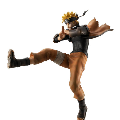 Naruto Shippuuden - Uzumaki Naruto - G.E.M. - Ninkaitaisen Ver. (MegaHouse)ㅤ – MegaHouse – ActionFigureBrasil — embalagem