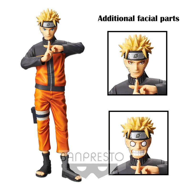 Naruto Shippuuden - Uzumaki Naruto - Grandista - Shinobi Relations - Grandista nero (Bandai Spirits)ㅤ – Bandai Spirits – ActionFigureBrasil