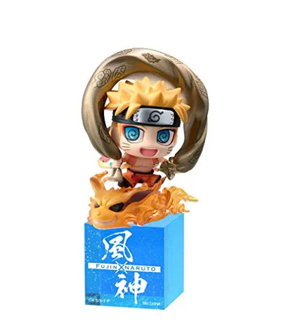 Naruto Shippuuden - Uzumaki Naruto - Kyuubi - Petit Chara Land - Petit Chara Land NARUTO Shippuden: Fuujin Naruto Uzumaki & Raijin Sasuke Uchiha Set (MegaHouse)ㅤ – MegaHouse – ActionFigureBrasil — iluminação de estúdio