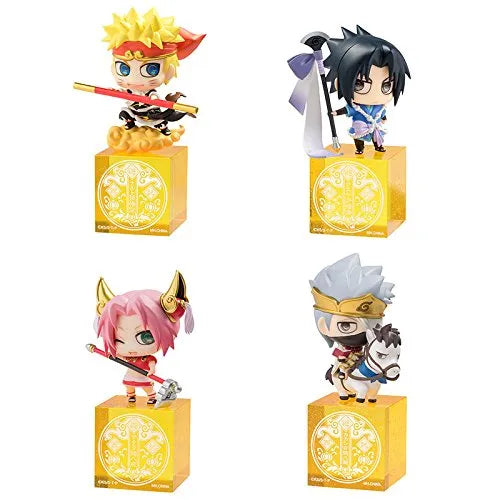 Naruto Shippuuden - Uzumaki Naruto - Petit Chara Land - Petit Chara Land Naruto Shippuden Nanahan de Tenjiku mezasuttebayo! Saiyuuki Hen (MegaHouse)ㅤ – MegaHouse – ActionFigureBrasil
