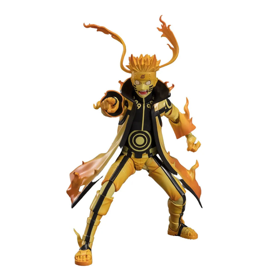 Naruto Shippuuden - Uzumaki Naruto - S.H.Figuarts - Kurama Link Mode, Courageous Strength That Binds (Bandai Spirits) [Shop Exclusive]ㅤ – Bandai Spirits – ActionFigureBrasil
