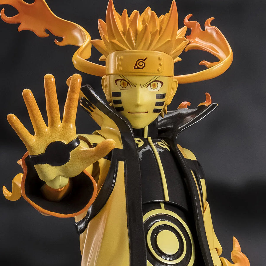 Naruto Shippuuden - Uzumaki Naruto - S.H.Figuarts - Kurama Link Mode, Courageous Strength That Binds (Bandai Spirits) [Shop Exclusive]ㅤ – Bandai Spirits – ActionFigureBrasil