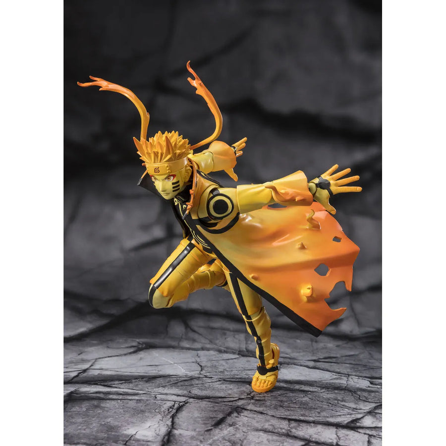Naruto Shippuuden - Uzumaki Naruto - S.H.Figuarts - Kurama Link Mode, Courageous Strength That Binds (Bandai Spirits) [Shop Exclusive]ㅤ – Bandai Spirits – ActionFigureBrasil