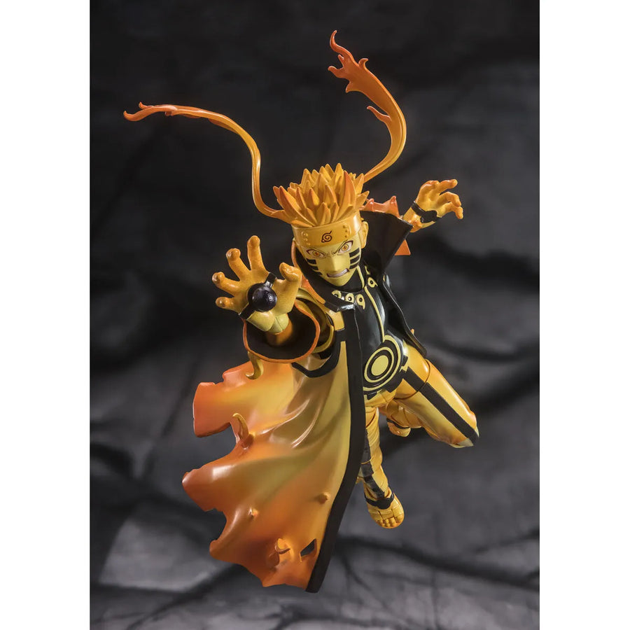 Naruto Shippuuden - Uzumaki Naruto - S.H.Figuarts - Kurama Link Mode, Courageous Strength That Binds (Bandai Spirits) [Shop Exclusive]ㅤ – Bandai Spirits – ActionFigureBrasil