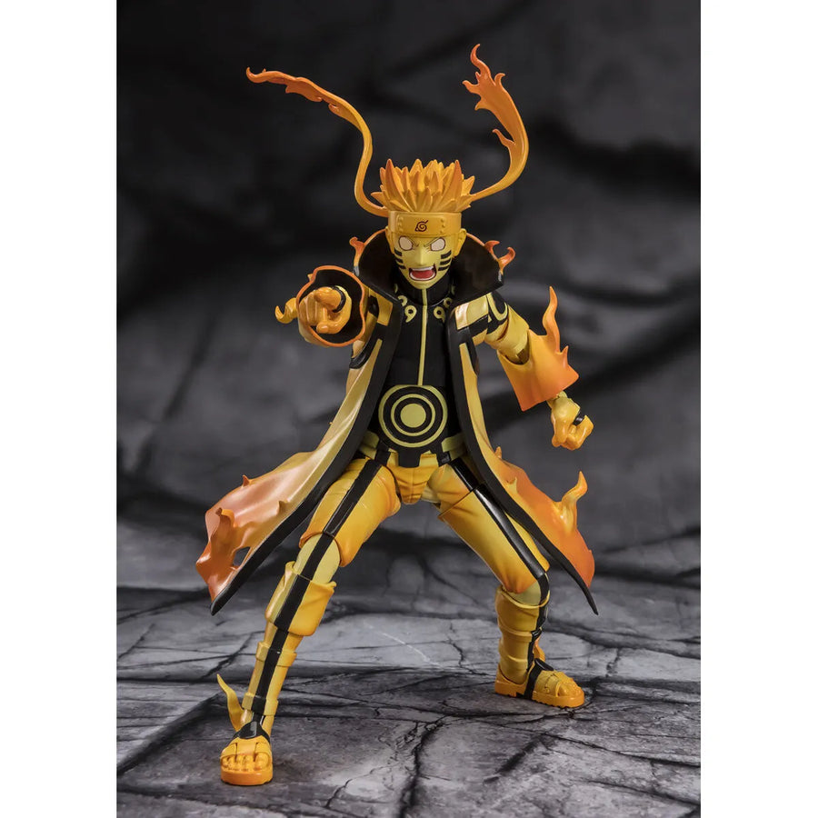 Naruto Shippuuden - Uzumaki Naruto - S.H.Figuarts - Kurama Link Mode, Courageous Strength That Binds (Bandai Spirits) [Shop Exclusive]ㅤ – Bandai Spirits – ActionFigureBrasil