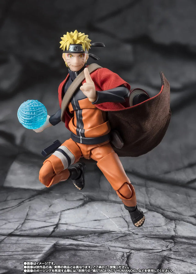 Naruto Shippuuden - Uzumaki Naruto - S.H.Figuarts - Sage Mode, Savior of Konoha (Bandai Spirits) [Shop Exclusive]ㅤ – Bandai Spirits – ActionFigureBrasil