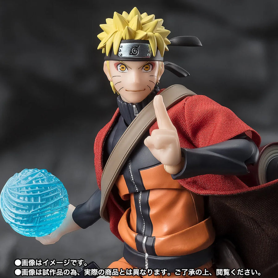 Naruto Shippuuden - Uzumaki Naruto - S.H.Figuarts - Sage Mode, Savior of Konoha (Bandai Spirits) [Shop Exclusive]ㅤ – Bandai Spirits – ActionFigureBrasil