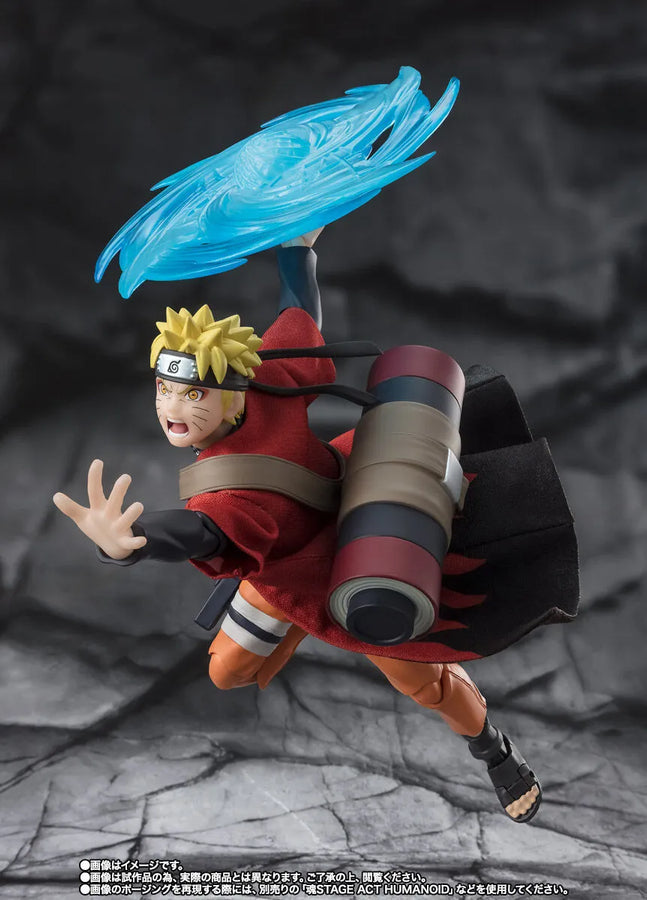 Naruto Shippuuden - Uzumaki Naruto - S.H.Figuarts - Sage Mode, Savior of Konoha (Bandai Spirits) [Shop Exclusive]ㅤ – Bandai Spirits – ActionFigureBrasil