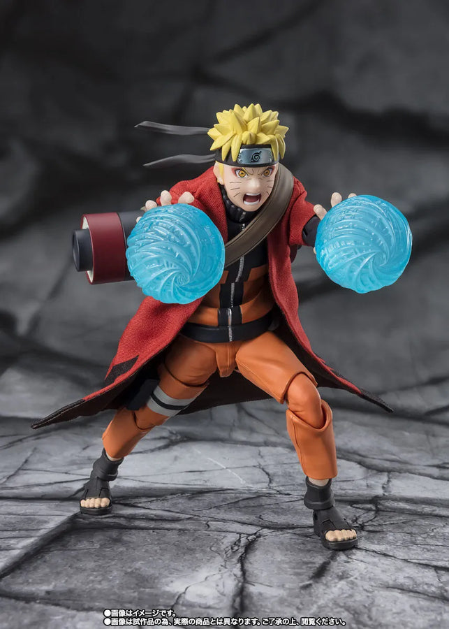 Naruto Shippuuden - Uzumaki Naruto - S.H.Figuarts - Sage Mode, Savior of Konoha (Bandai Spirits) [Shop Exclusive]ㅤ – Bandai Spirits – ActionFigureBrasil