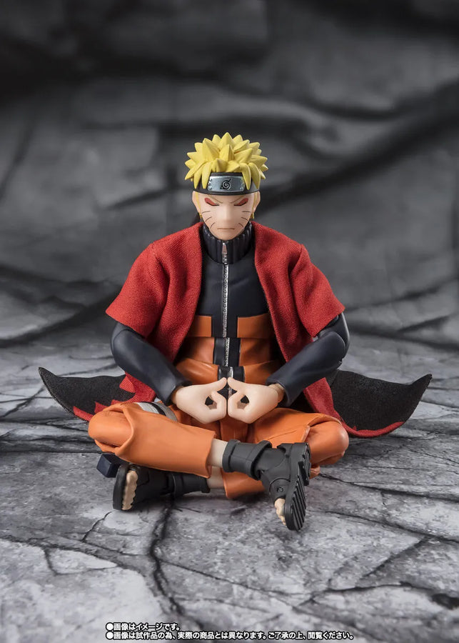Naruto Shippuuden - Uzumaki Naruto - S.H.Figuarts - Sage Mode, Savior of Konoha (Bandai Spirits) [Shop Exclusive]ㅤ – Bandai Spirits – ActionFigureBrasil