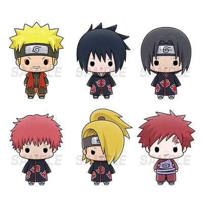 Naruto Shippuuden - Uzumaki Naruto - Uchiha Sasuke - Uchiha Itachi - Sasori - Deidara - Gaara - Chokorin Mascot Naruto Shippuden vol.2 (MegaHouse)ㅤ – MegaHouse – ActionFigureBrasil