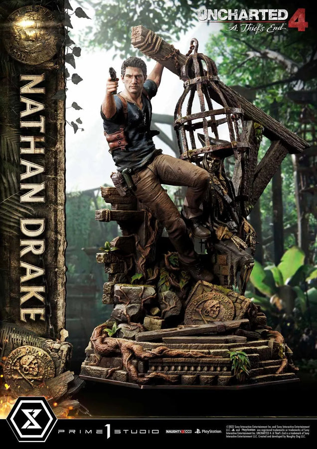 Nathan Drake (Regular Version) Uncharted 4: A Thief's End – Prime1Studio – ActionFigure Brasil