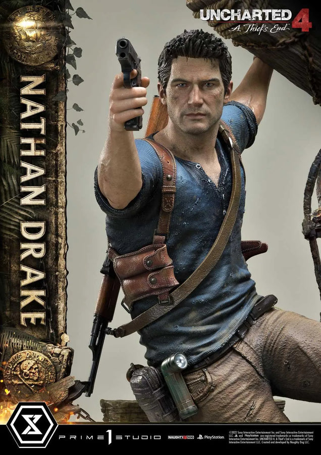Nathan Drake (Regular Version) Uncharted 4: A Thief's End – Prime1Studio – ActionFigure Brasil