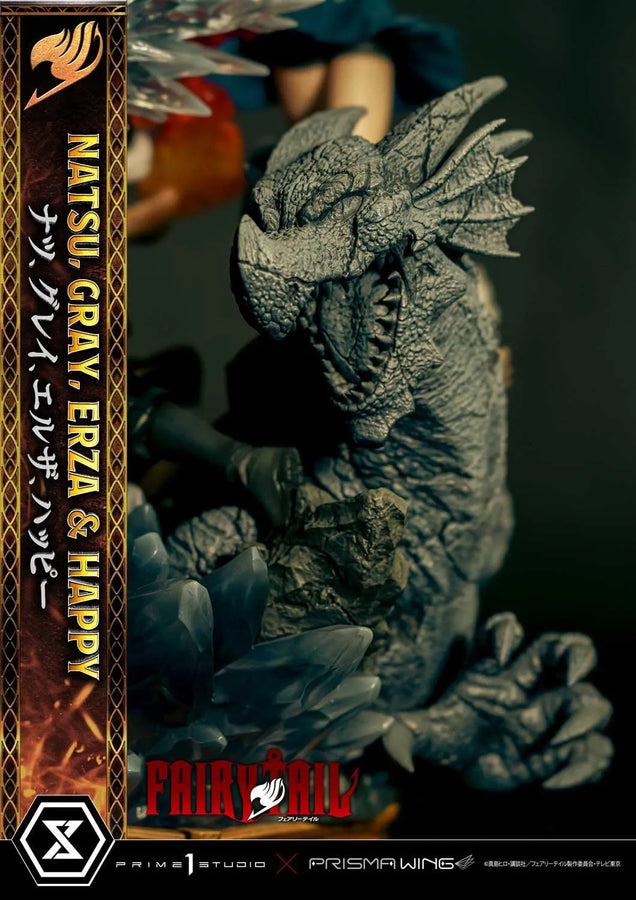 NATSU, GRAY, ERZA AND HAPPY (Regular Version) TV animation FAIRY TAIL – Prime1Studio – ActionFigure Brasil