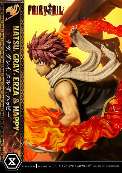 NATSU, GRAY, ERZA AND HAPPY (Regular Version) TV animation FAIRY TAIL – Prime1Studio – ActionFigure Brasil