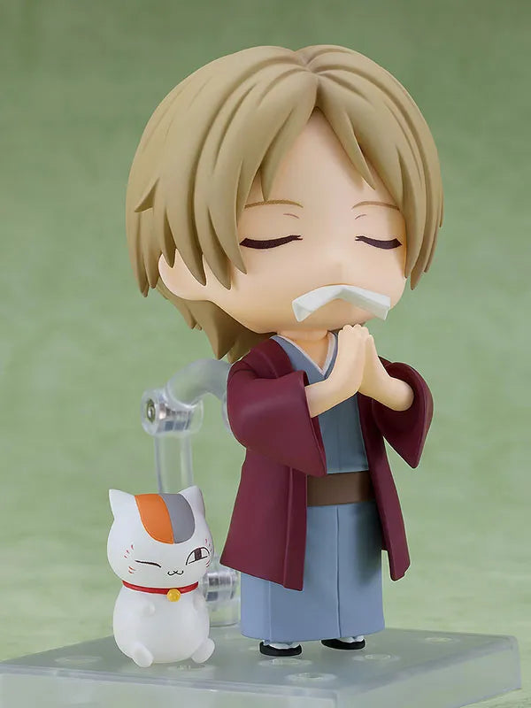 Natsume Yuujinchou - Madara (Nyanko-sensei) - Natsume Takashi - Riou (Black Nyanko) - Nendoroid #2675 - Traditional Clothing Ver. (Good Smile Company)ㅤ – Good Smile Company – ActionFigureBrasil