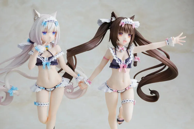 Nekopara - Vanilla - Chocola - KDcolle - 1/7 - Maid Swimsuit Ver. - Special Set (Alice Glint, Kadokawa) [Shop Exclusive]ㅤ – Kadokawa – ActionFigureBrasil