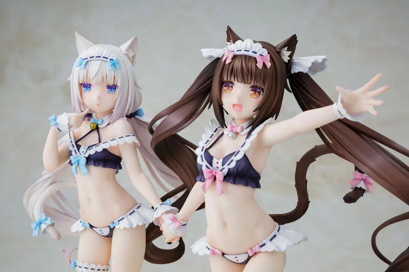 Nekopara - Vanilla - Chocola - KDcolle - 1/7 - Maid Swimsuit Ver. - Special Set (Alice Glint, Kadokawa) [Shop Exclusive]ㅤ – Kadokawa – ActionFigureBrasil