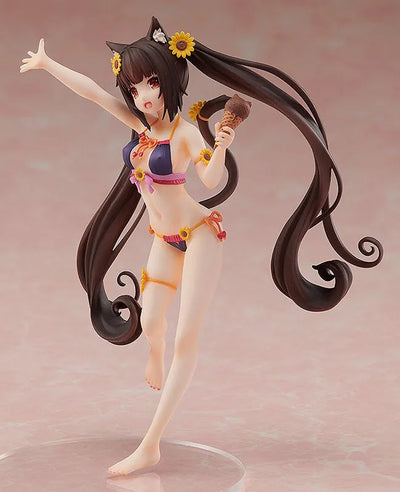NekoPara Vol.1 Soleil Kaiten Shimashita! - Chocola - S-style - 1/12 - Swimsuit Ver. (FREEing)ㅤ – FREEing – ActionFigureBrasil — embalagem