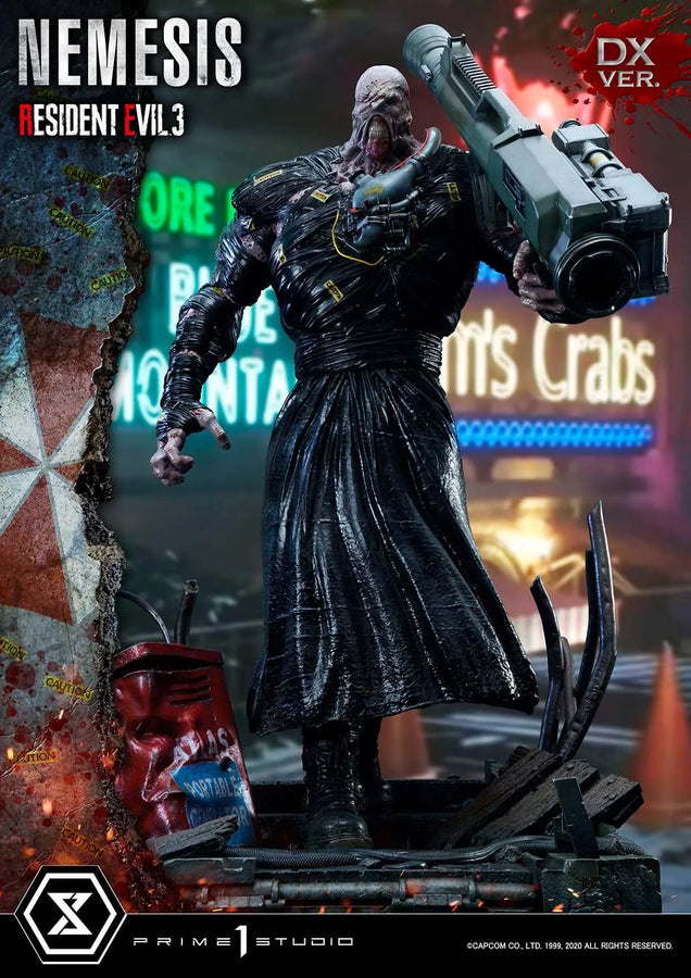 Nemesis (Deluxe Version) Resident Evil 3 – Prime1Studio – ActionFigure Brasil
