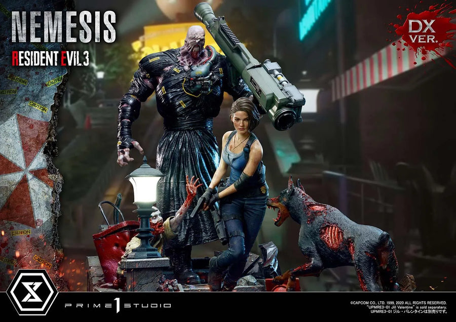 Nemesis (Deluxe Version) Resident Evil 3 – Prime1Studio – ActionFigure Brasil