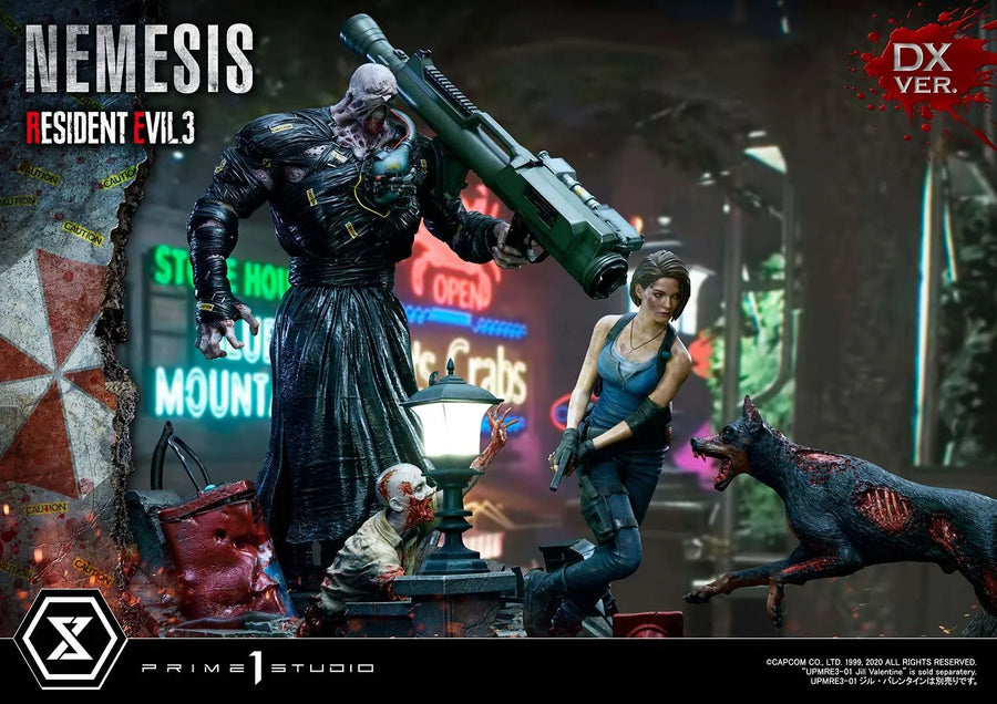 Nemesis (Deluxe Version) Resident Evil 3 – Prime1Studio – ActionFigure Brasil
