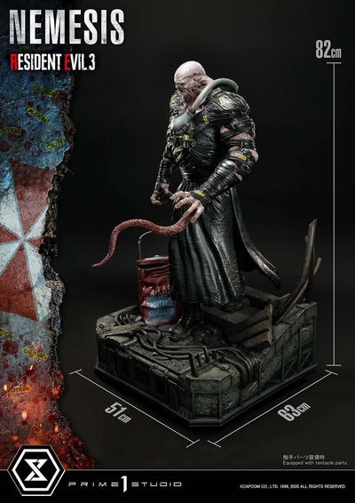 Nemesis (Regular Version) Resident Evil 3 – Prime1Studio – ActionFigure Brasil