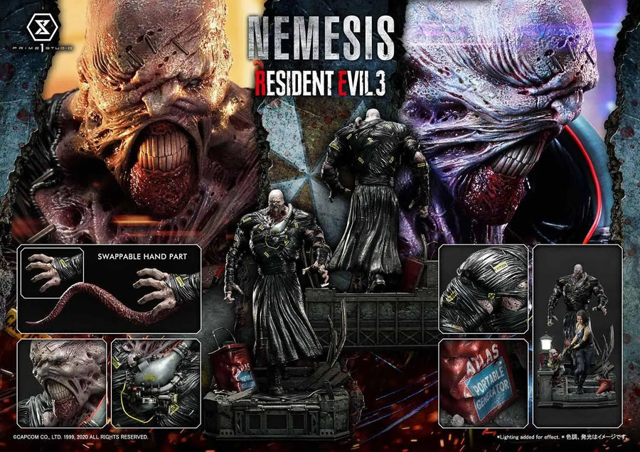 Nemesis (Regular Version) Resident Evil 3 – Prime1Studio – ActionFigure Brasil