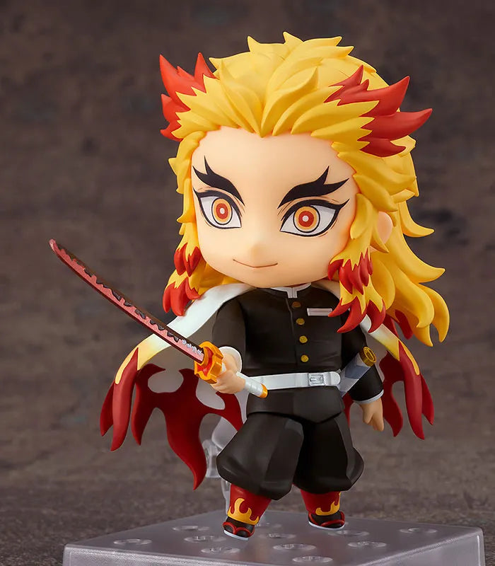 Nendoroid Demon Slayer: Kimetsu no Yaiba Kyojuro Rengokuㅤ – Good Smile Company – ActionFigureBrasil