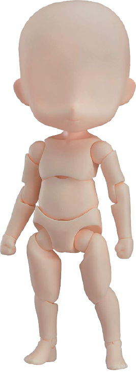 Nendoroid Doll - Archetype Boy - Cream (Good Smile Company)ㅤ – Good Smile Company – ActionFigureBrasil