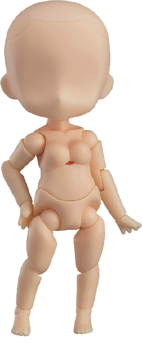 Nendoroid Doll - Archetype Woman - Almond Milk (Good Smile Company)ㅤ – Good Smile Company – ActionFigureBrasil