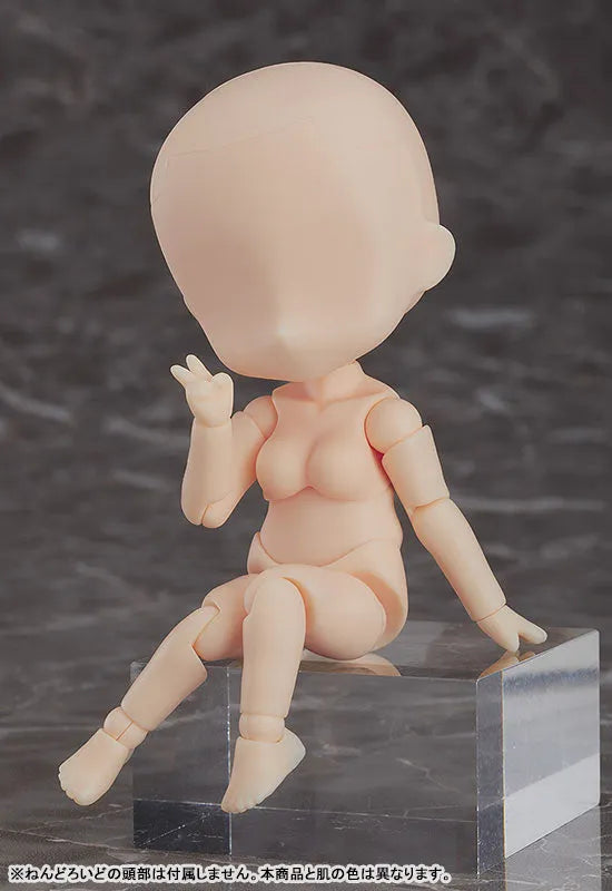 Nendoroid Doll archetype:Woman (cream)ㅤ – Good Smile Company – ActionFigureBrasil